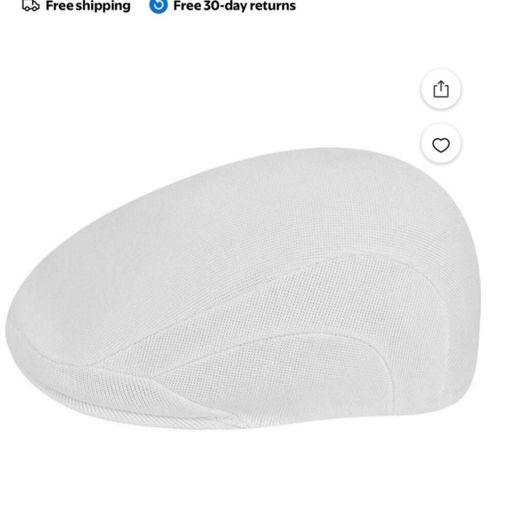 Kangol Men Tropic 507 Cap X-Large White